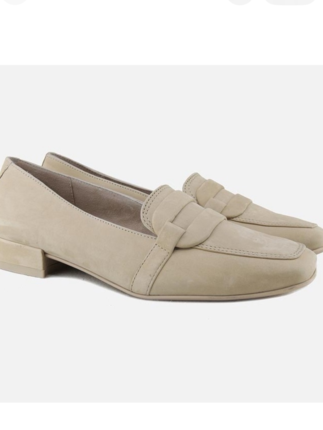 Paul Green Rimona Loafers Sabbia Nubuck (Cream/Tan) Eu 40 / Us 9